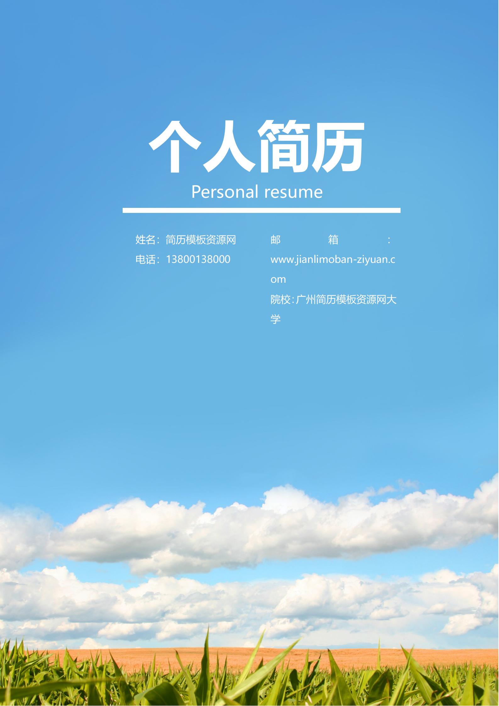 免费稳重财务会计师简历封面