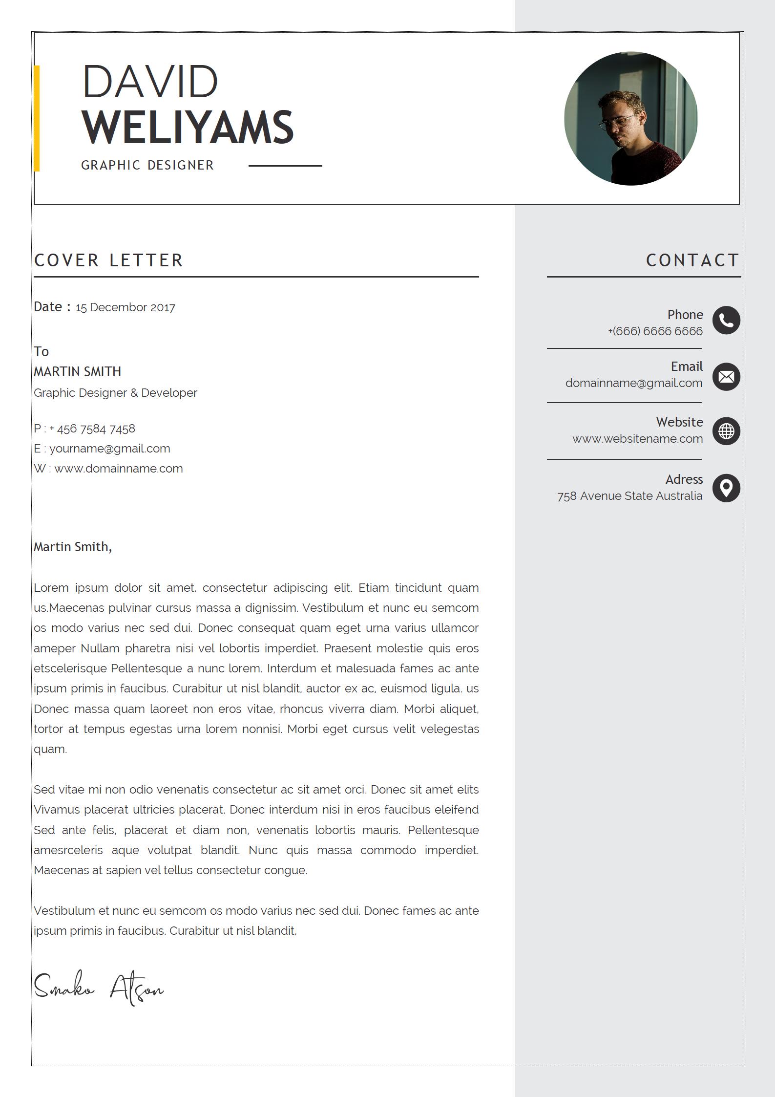 创业者免费英文简历模板