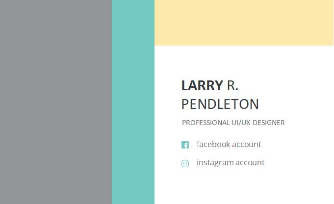 高端免费专业版英文简历模板