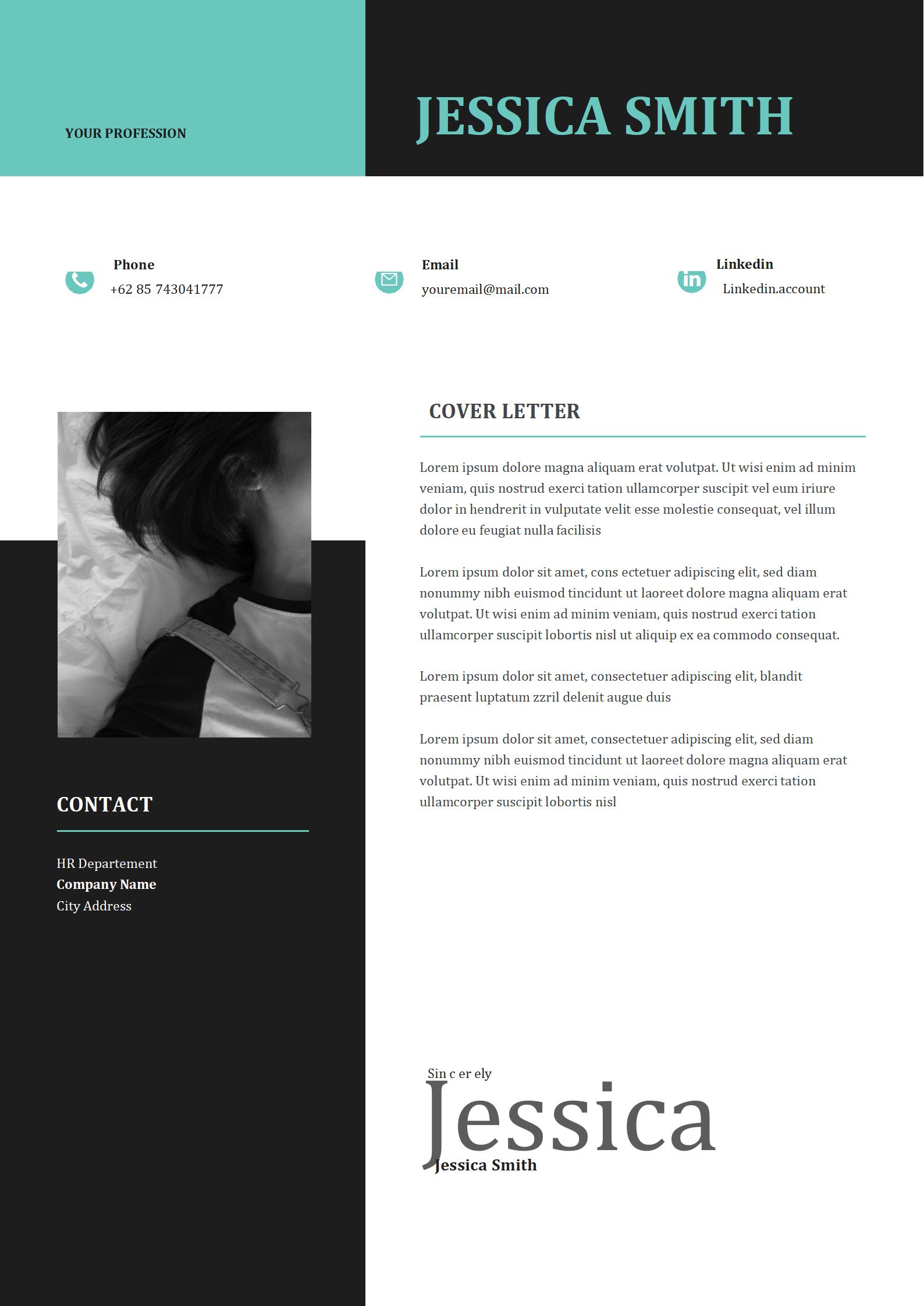 免费当代英文简历模板