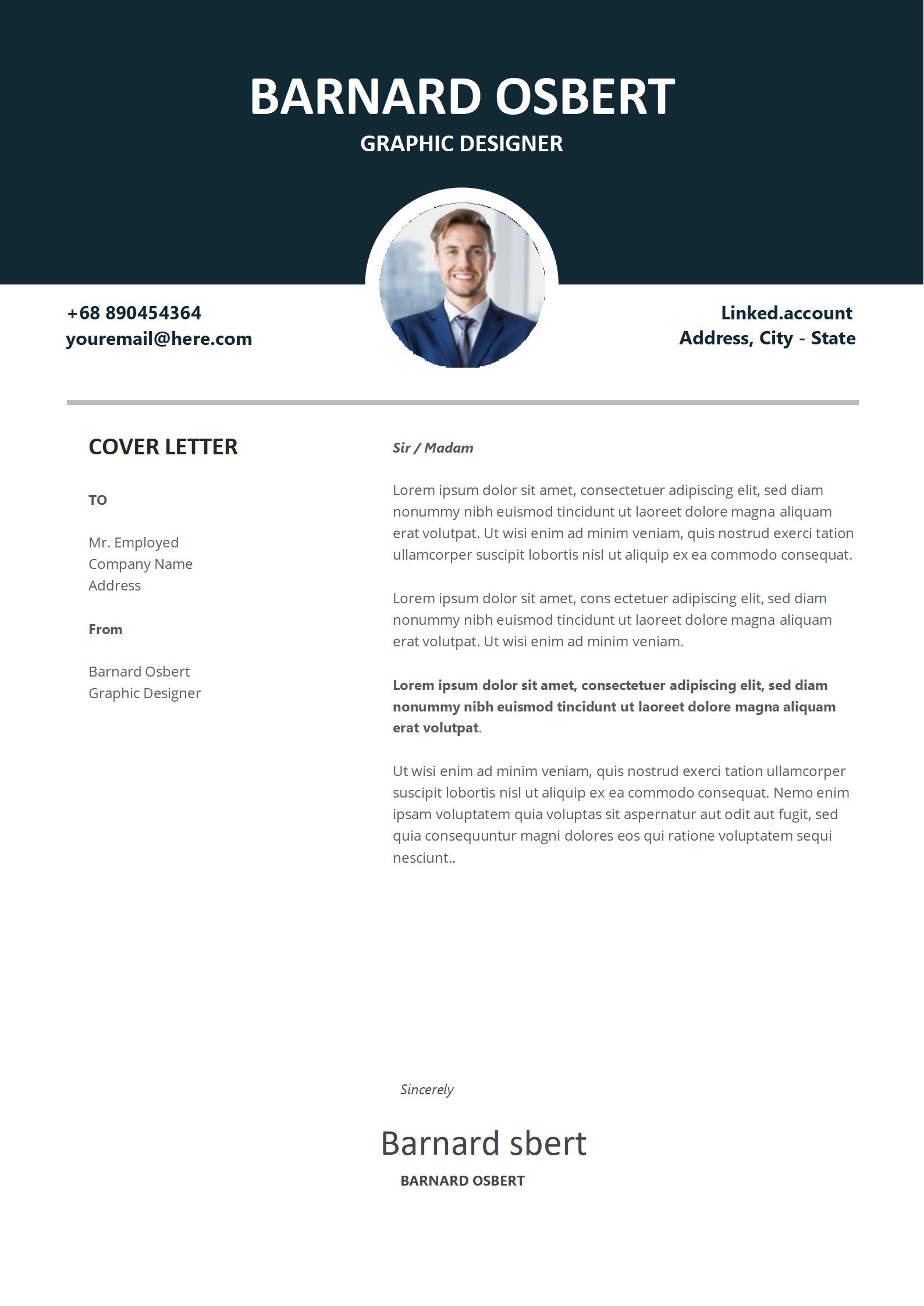 求职必备！免费多彩英文简历模板