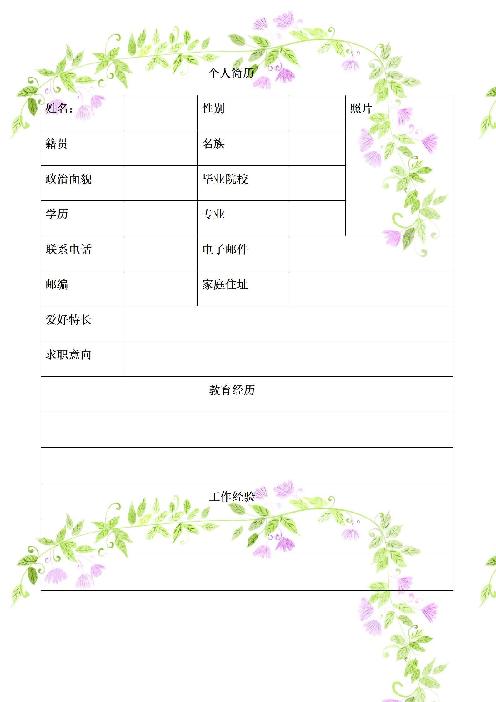 强调持续学习和成长潜力的简历模板